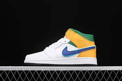 All categories Air Jordan Jordan series basketball shoes Air Jordan 1 Mid Air Jordan 1 Mid SE AJ1 Joe 1 Yuanyang mid-top basketball shoes 554725-128